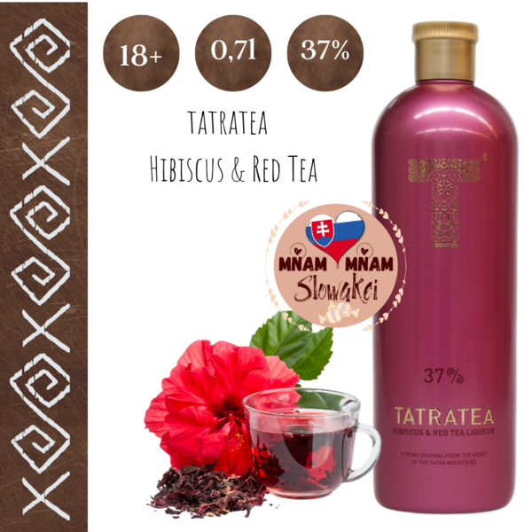 Tatratea 37 Hibiscus & Red Tea Liqueur
