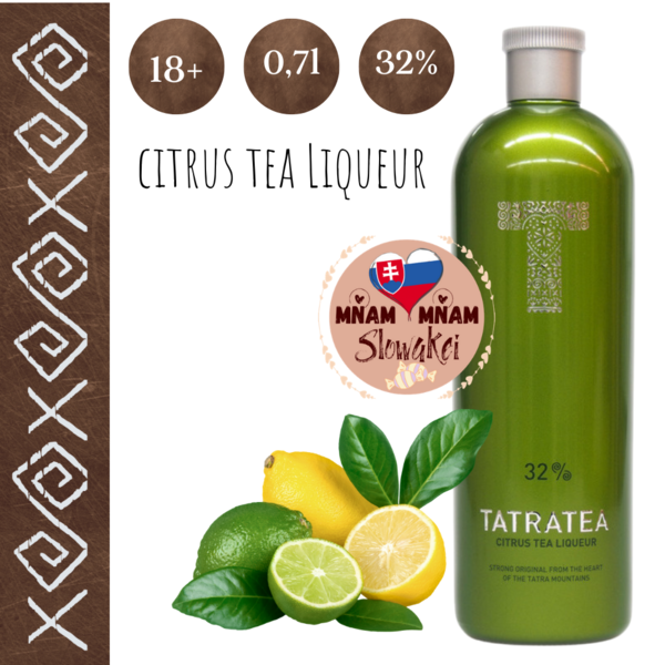 Tatratea 32 Citrus Tea Liqueur