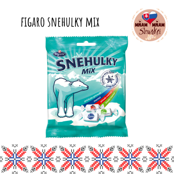 Figaro Snehulky Mentol Mix %MHD