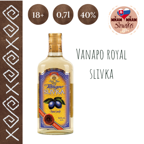 Slivka Royal 40% 0,7l