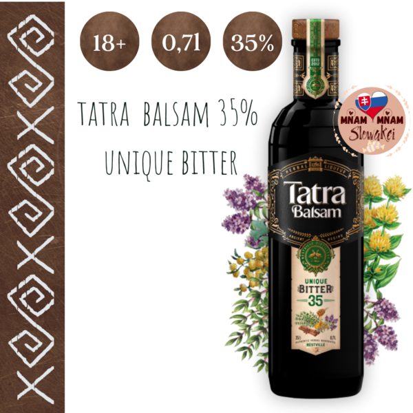 Tatra Balsam BITTER/Horký 35%