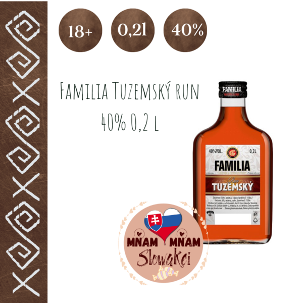 Familia Tuzemský Run 40% 0,2l